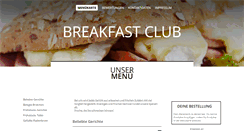 Desktop Screenshot of breakfast-club-hamburg.de